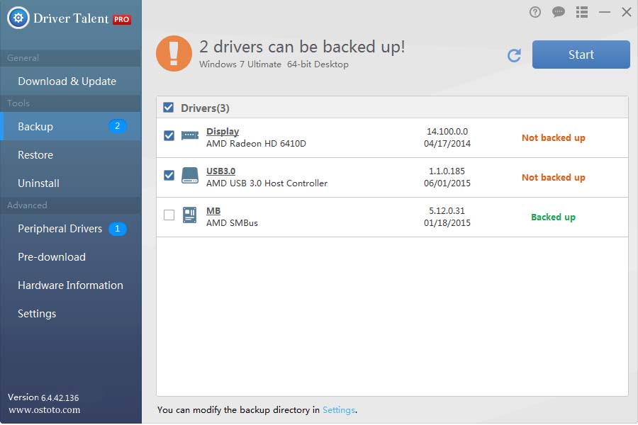 backup drivers and save drivers