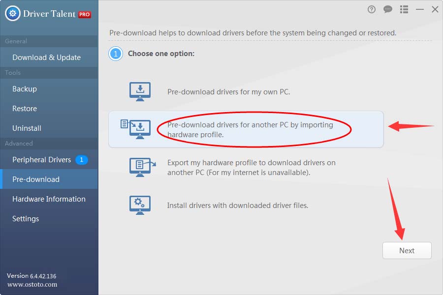 download drivers for another pc