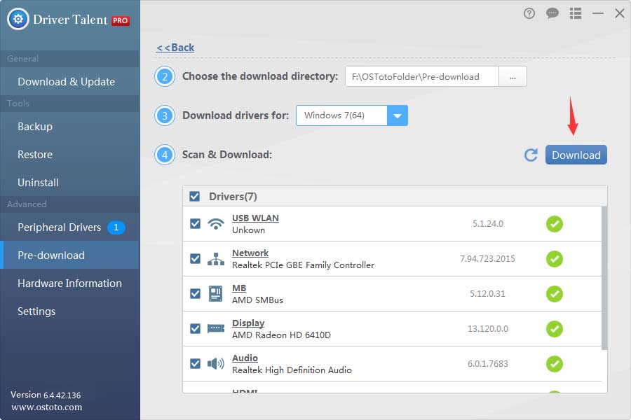 download all drivers
